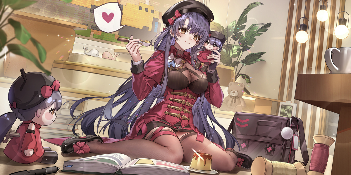 This is a pixiv picture whose title is 少女前線2.