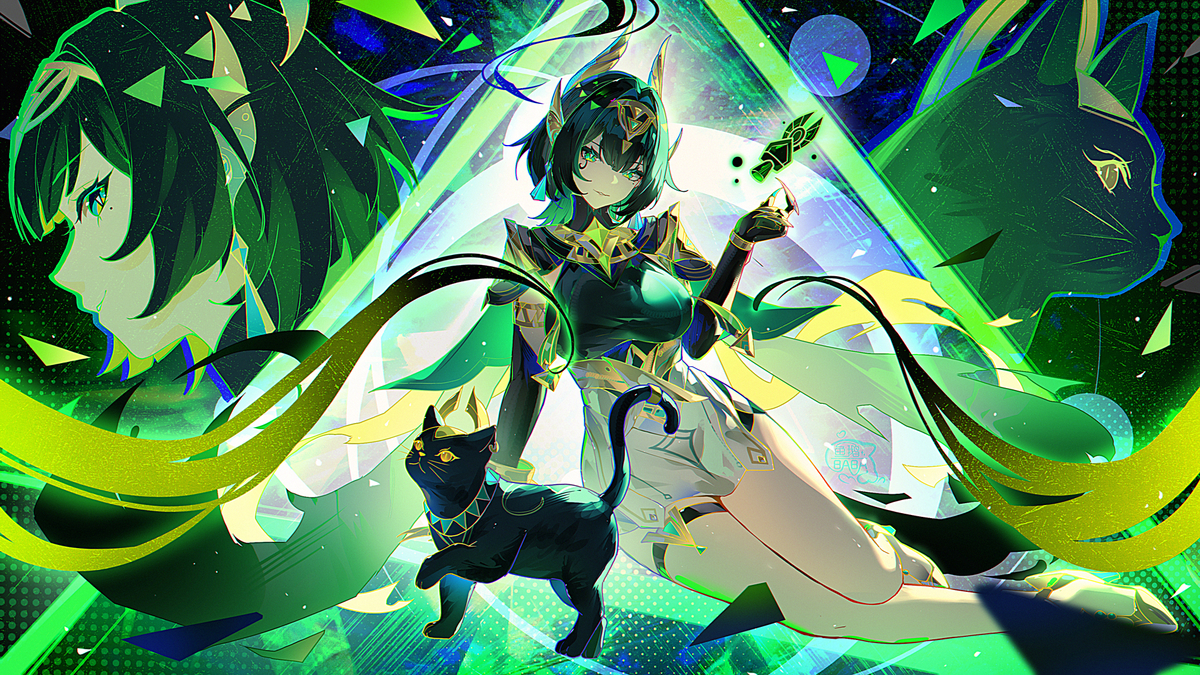 This is a pixiv picture whose title is 奈芙尔.