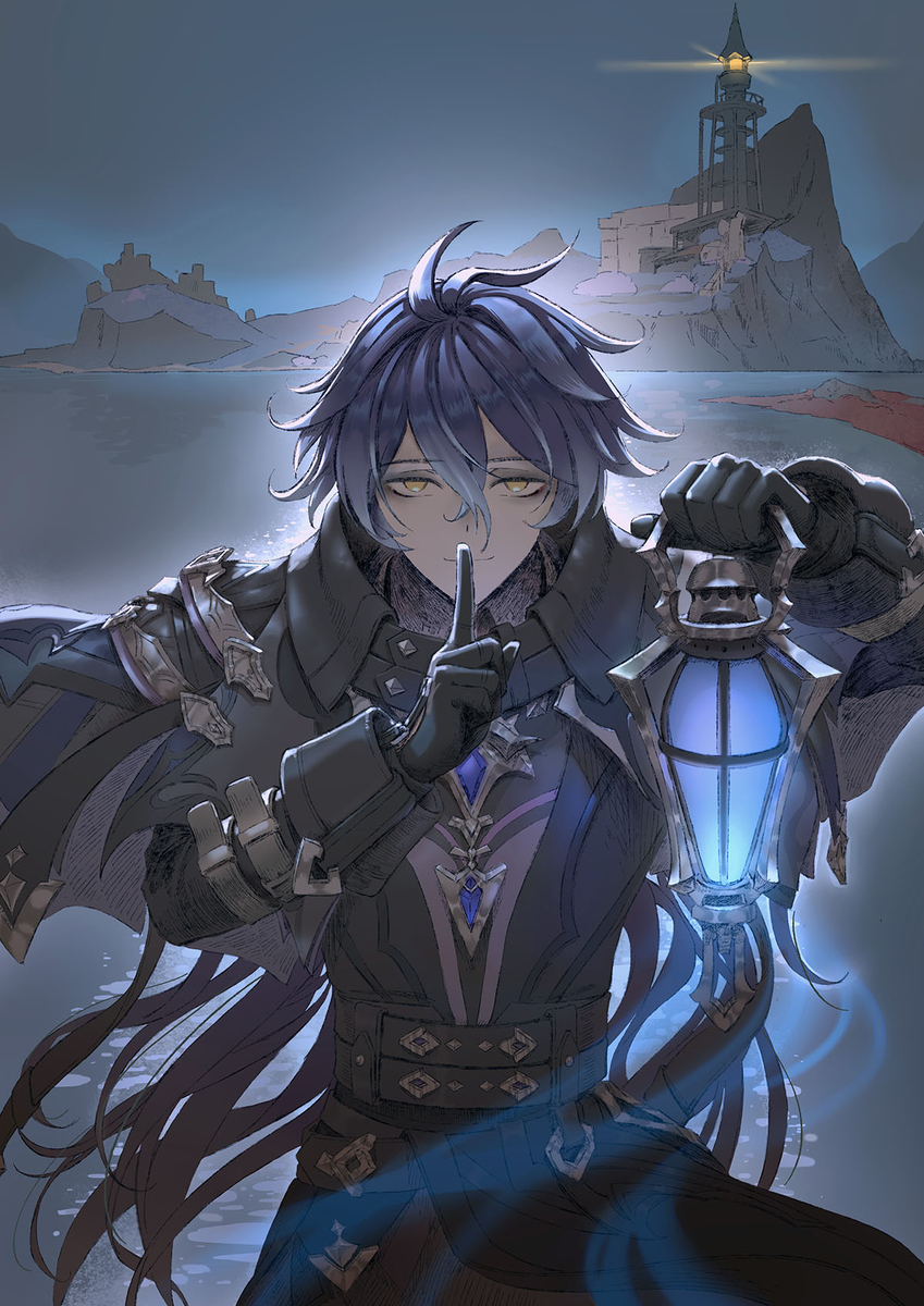 This is a pixiv picture whose title is 【菲林斯】梦魇.