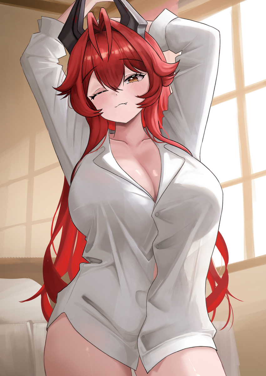 This is a pixiv picture whose title is NIKKE Redhood.