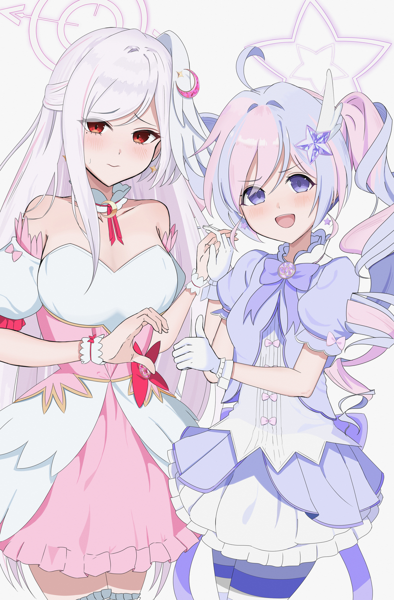 This is a pixiv picture whose title is スズミとレイサ.
