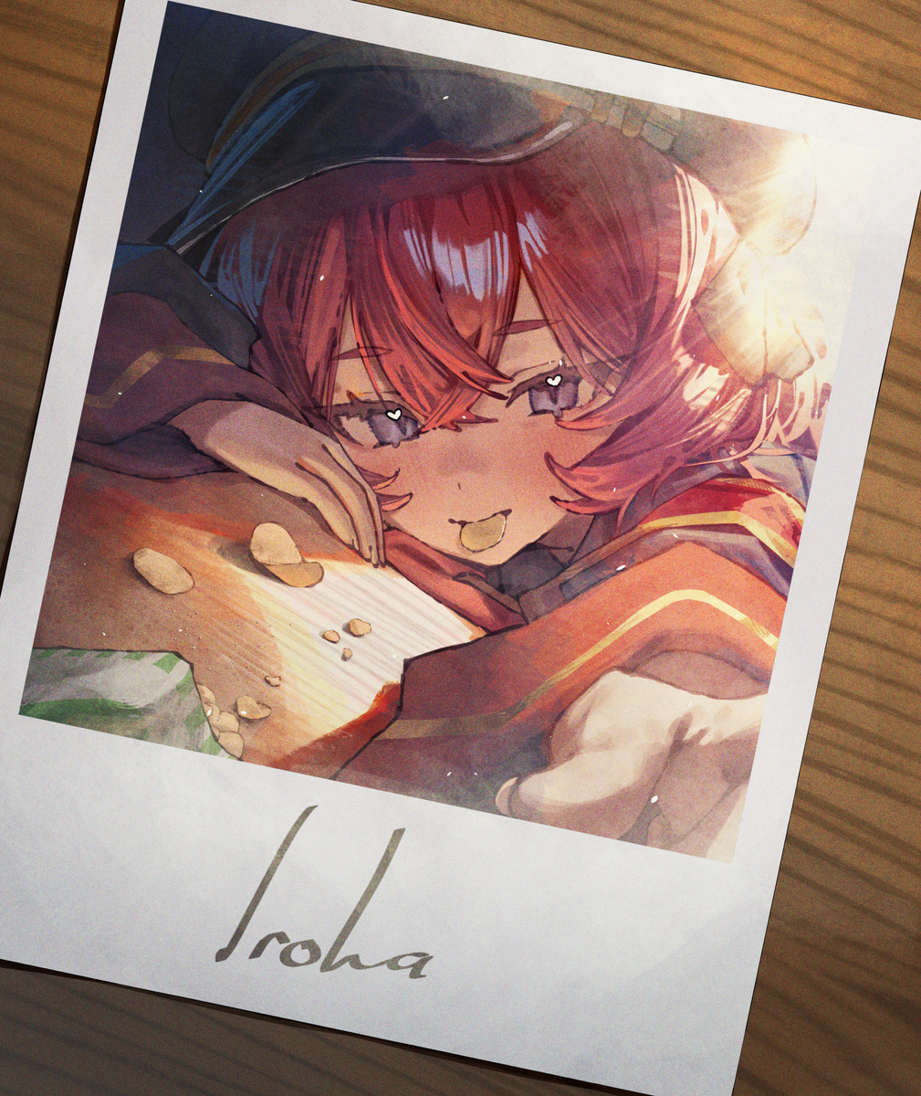 This is a pixiv picture whose title is Iroha.