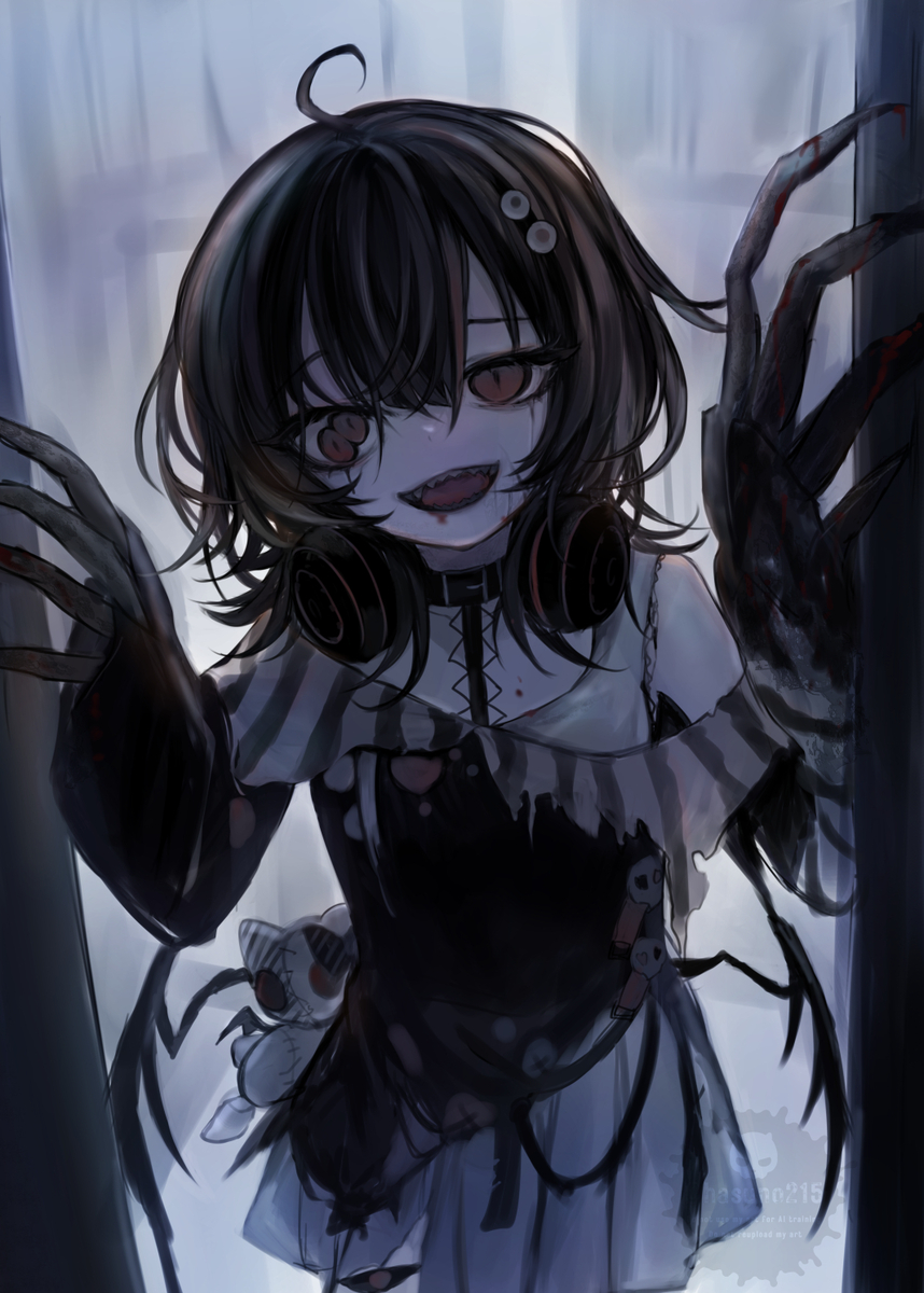 This is a pixiv picture whose title is ココたん…(未プレイ観覧注意⚠).