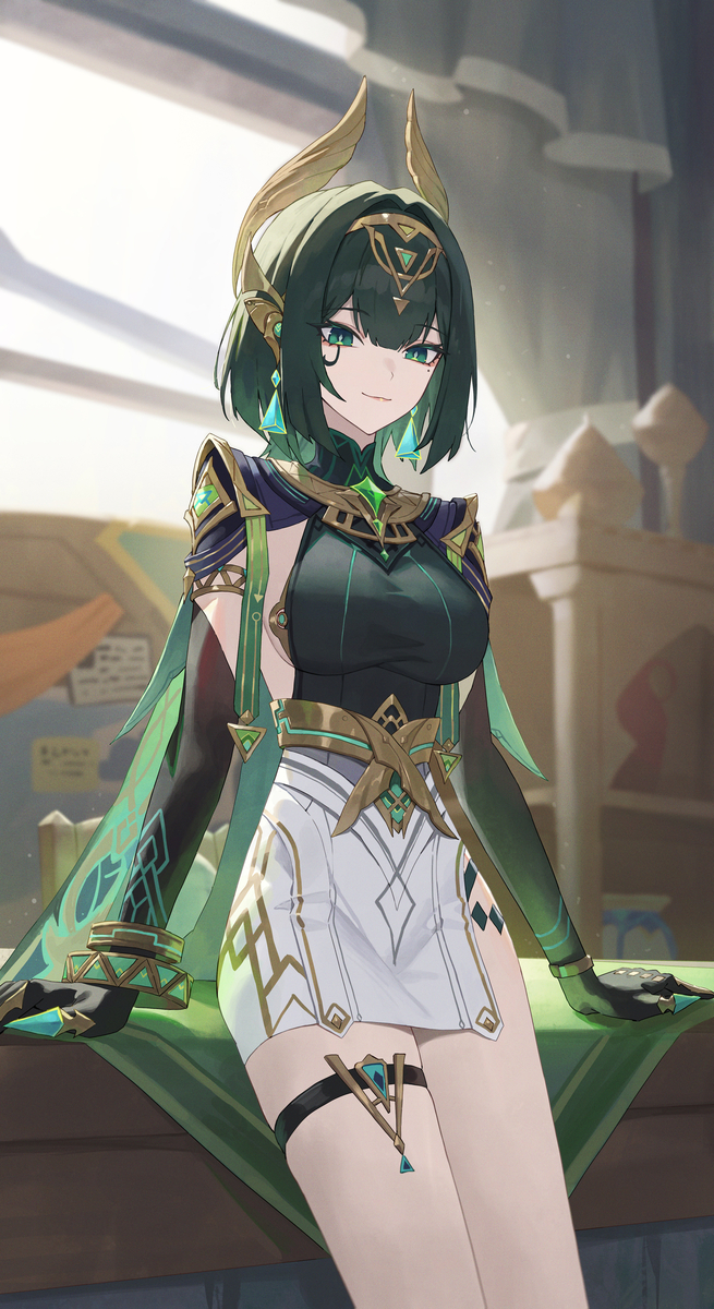 This is a pixiv picture whose title is Nefer.