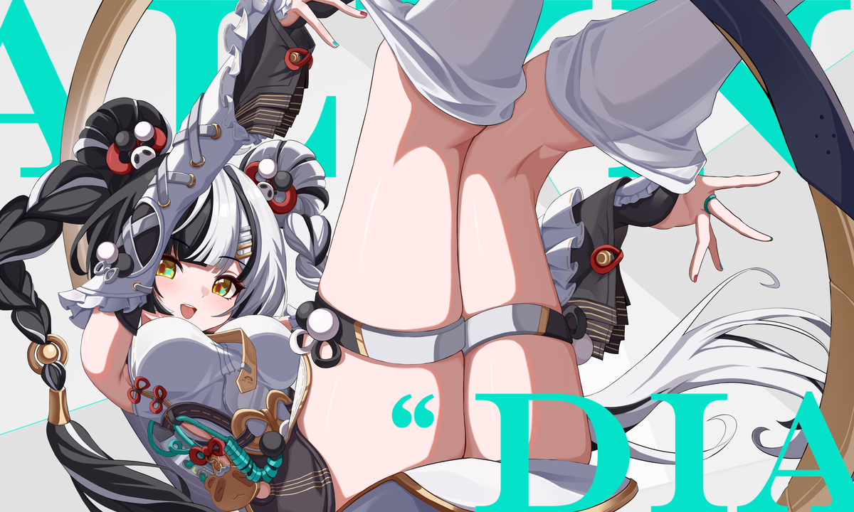 This is a pixiv picture whose title is 琉音.