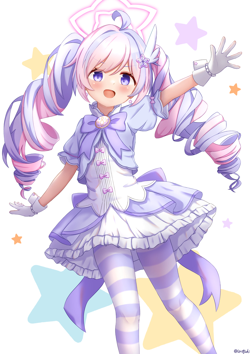 This is a pixiv picture whose title is 画了可爱的魔法少女玲纱！.