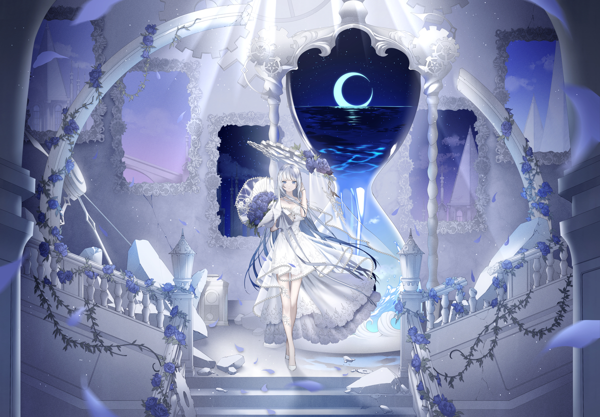 This is a pixiv picture whose title is 天穹のヴァーディクト.