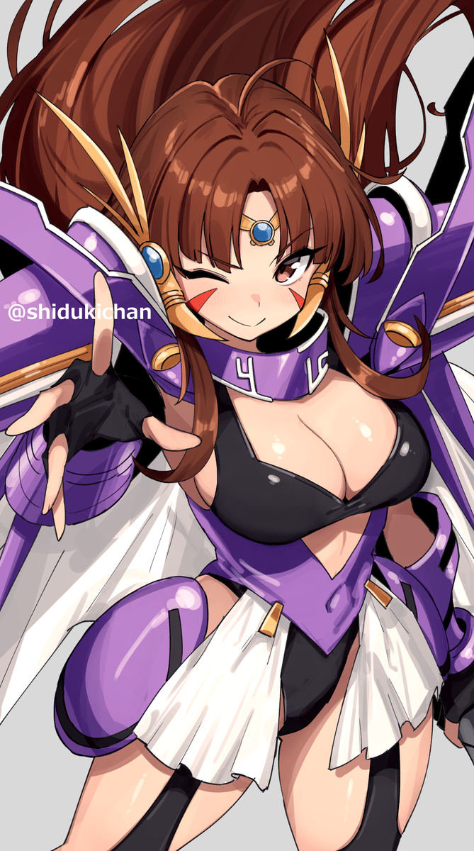 This is a pixiv picture whose title is 銀河お嬢様伝説ユナ  香坂エリカ.