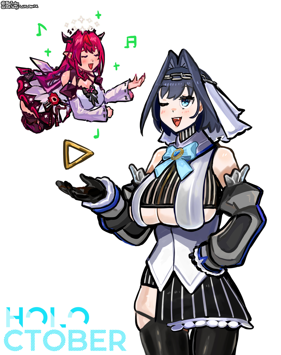 This is a pixiv picture whose title is Holoctober Day 23: FaIRyS.