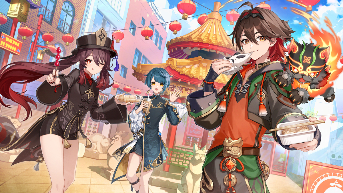 This is a pixiv picture whose title is テイワットグッズ2025.