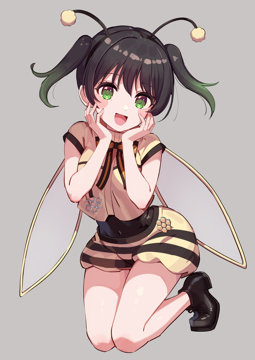 This is a pixiv picture whose title is ときめきハニーフライト.