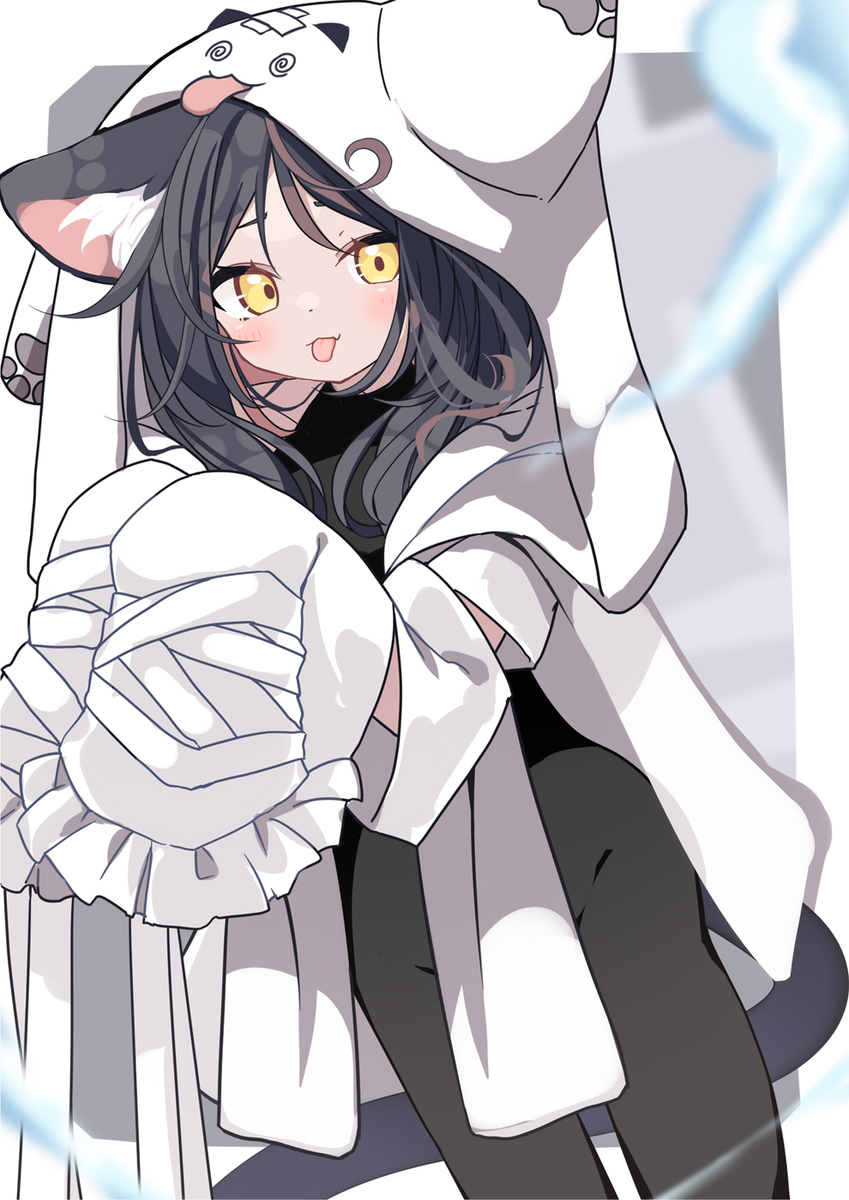 This is a pixiv picture whose title is ねこ👻.