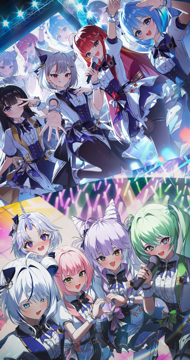 This is a pixiv picture whose title is STELLIVE.