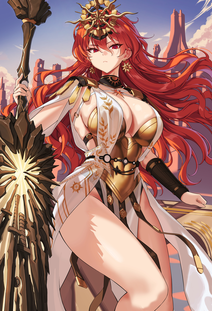 This is a pixiv picture whose title is Augusta doodle.