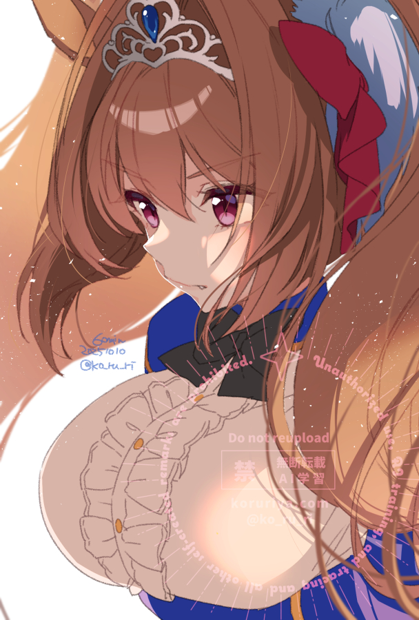 This is a pixiv picture whose title is ワンドロ ダイワスカーレット.