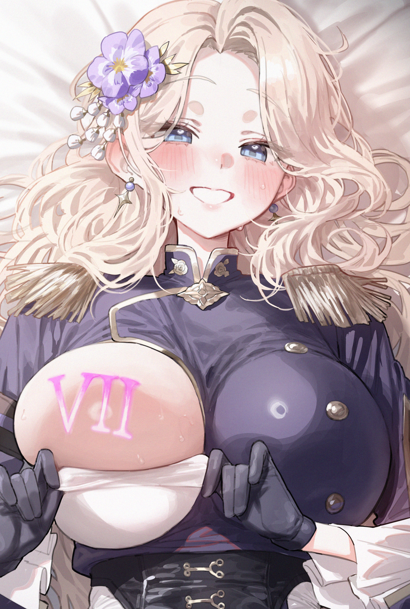 This is a pixiv picture whose title is 💜.