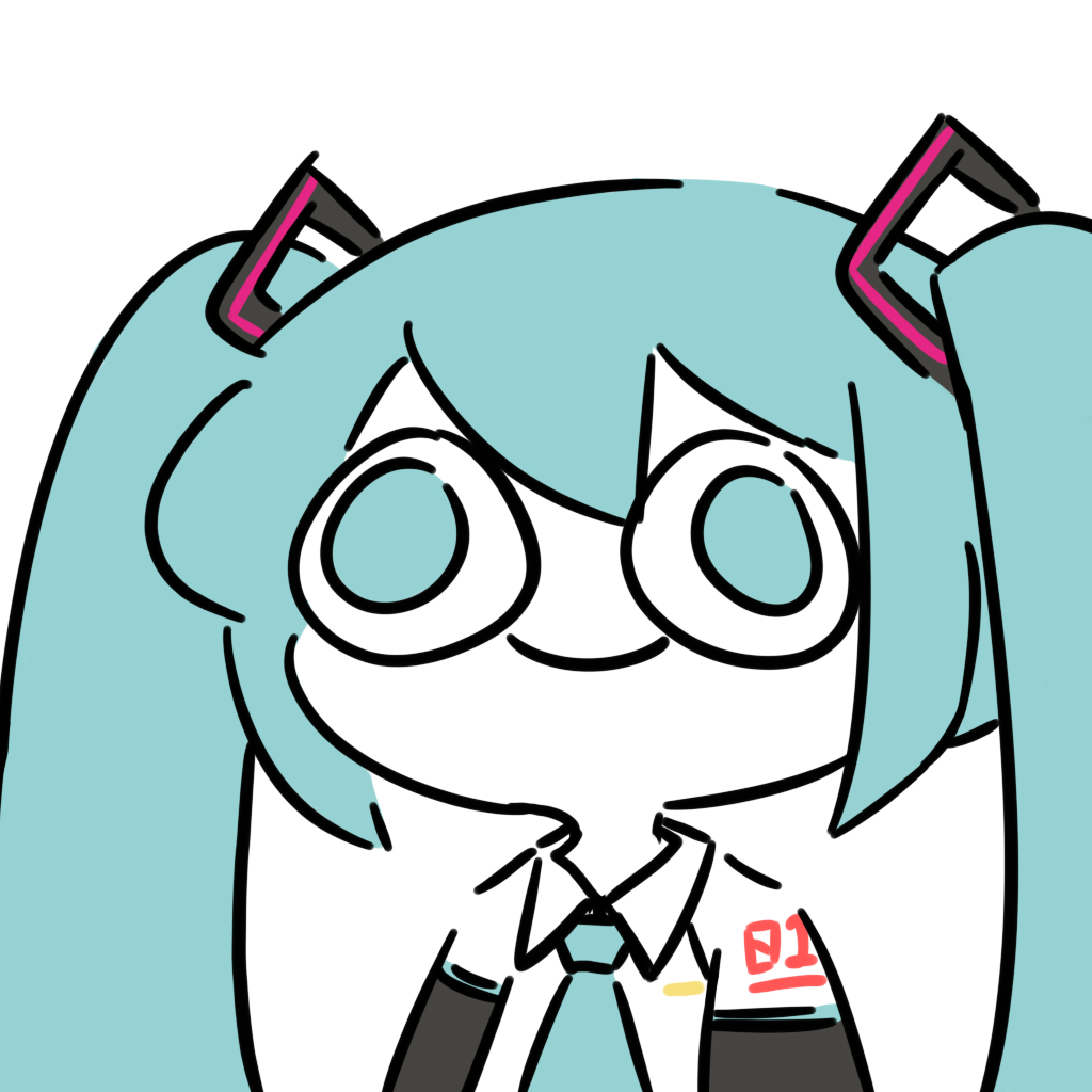 This is a pixiv picture whose title is MIKU.