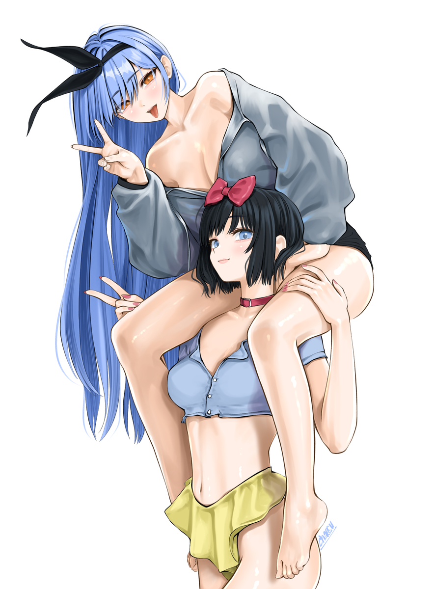This is a pixiv picture whose title is height boost.