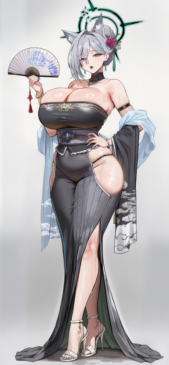 This is a pixiv picture whose title is 仙子砂狼黑子.