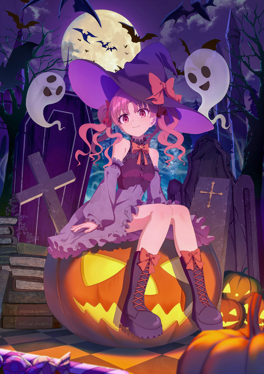This is a pixiv picture whose title is ハロウィン黒子.