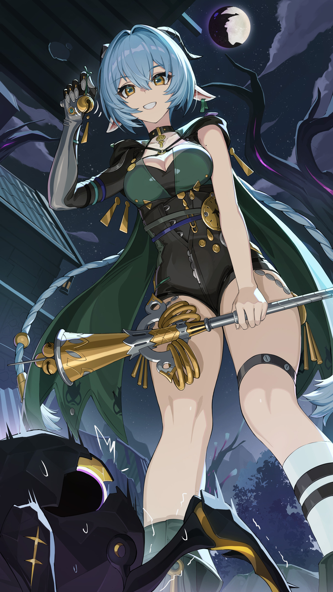 This is a pixiv picture whose title is 小家伙想跟我回家吗.