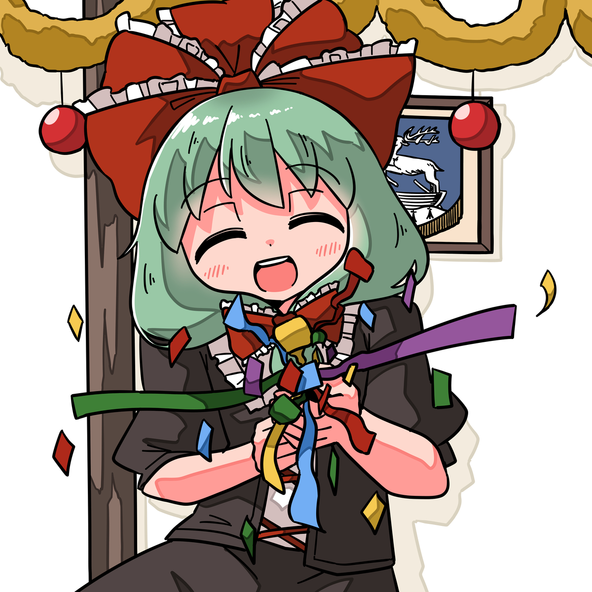 This is a pixiv picture whose title is 無題.