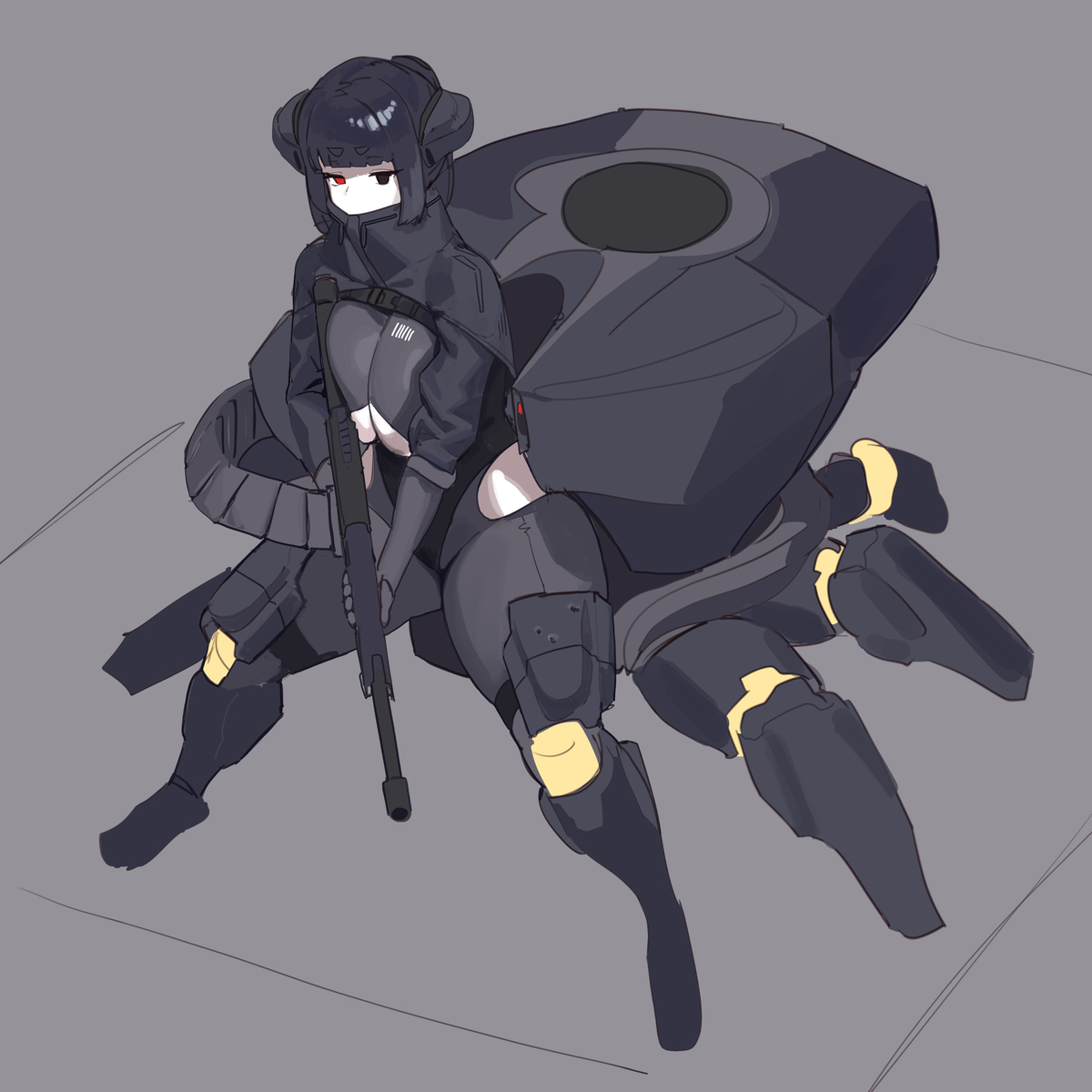 This is a pixiv picture whose title is バスティオン.