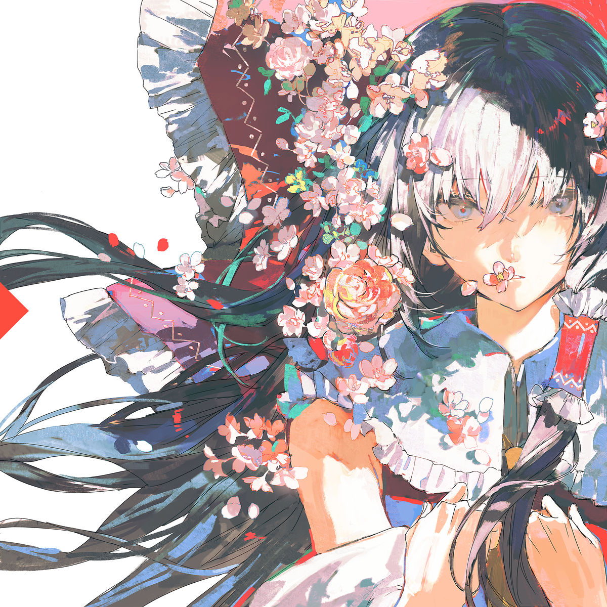 This is a pixiv picture whose title is 空枝の风.