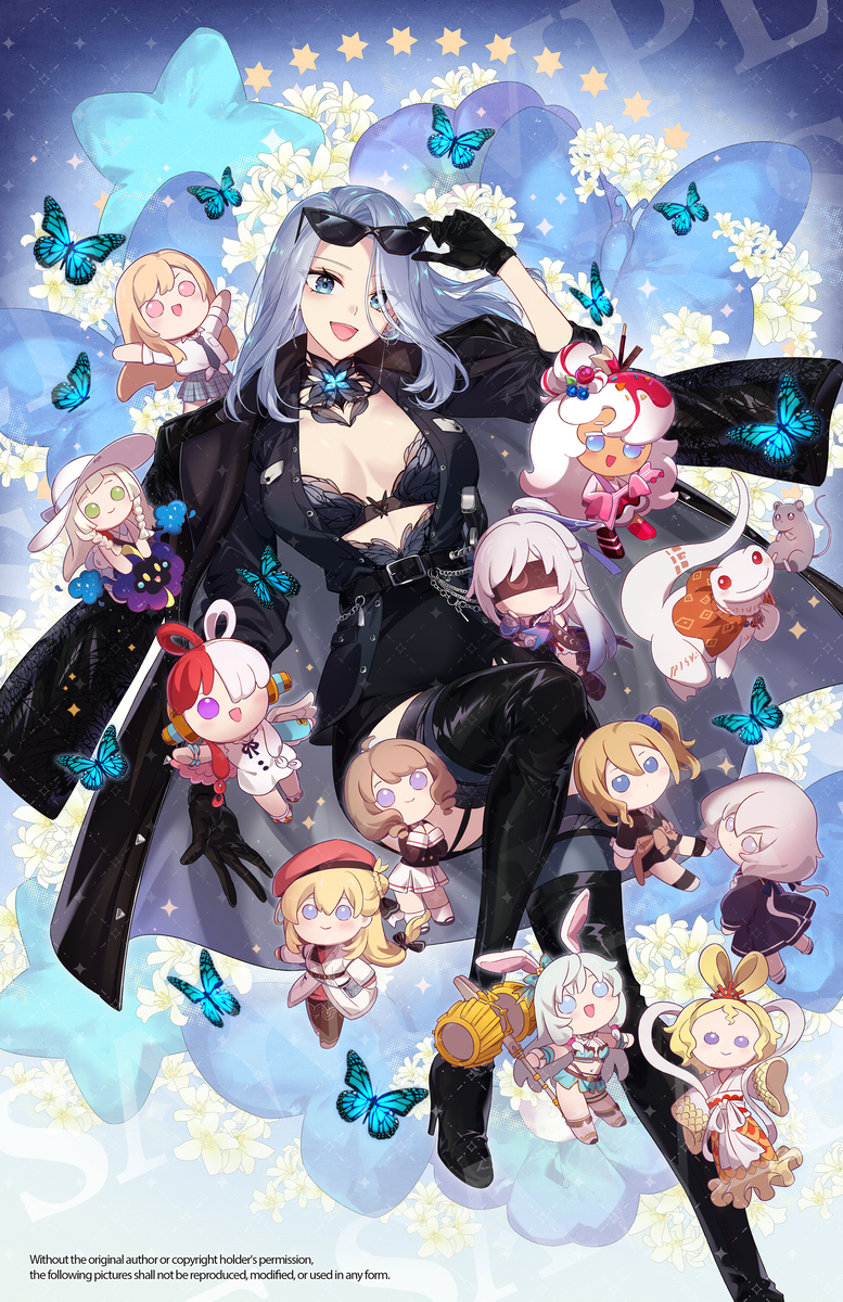 This is a pixiv picture whose title is Monarch 🦋.