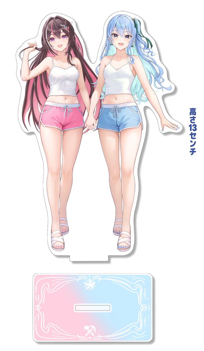 This is a pixiv picture whose title is AS_tar アクリルスタンド販売 「わじゅに屋」BOOTH店.