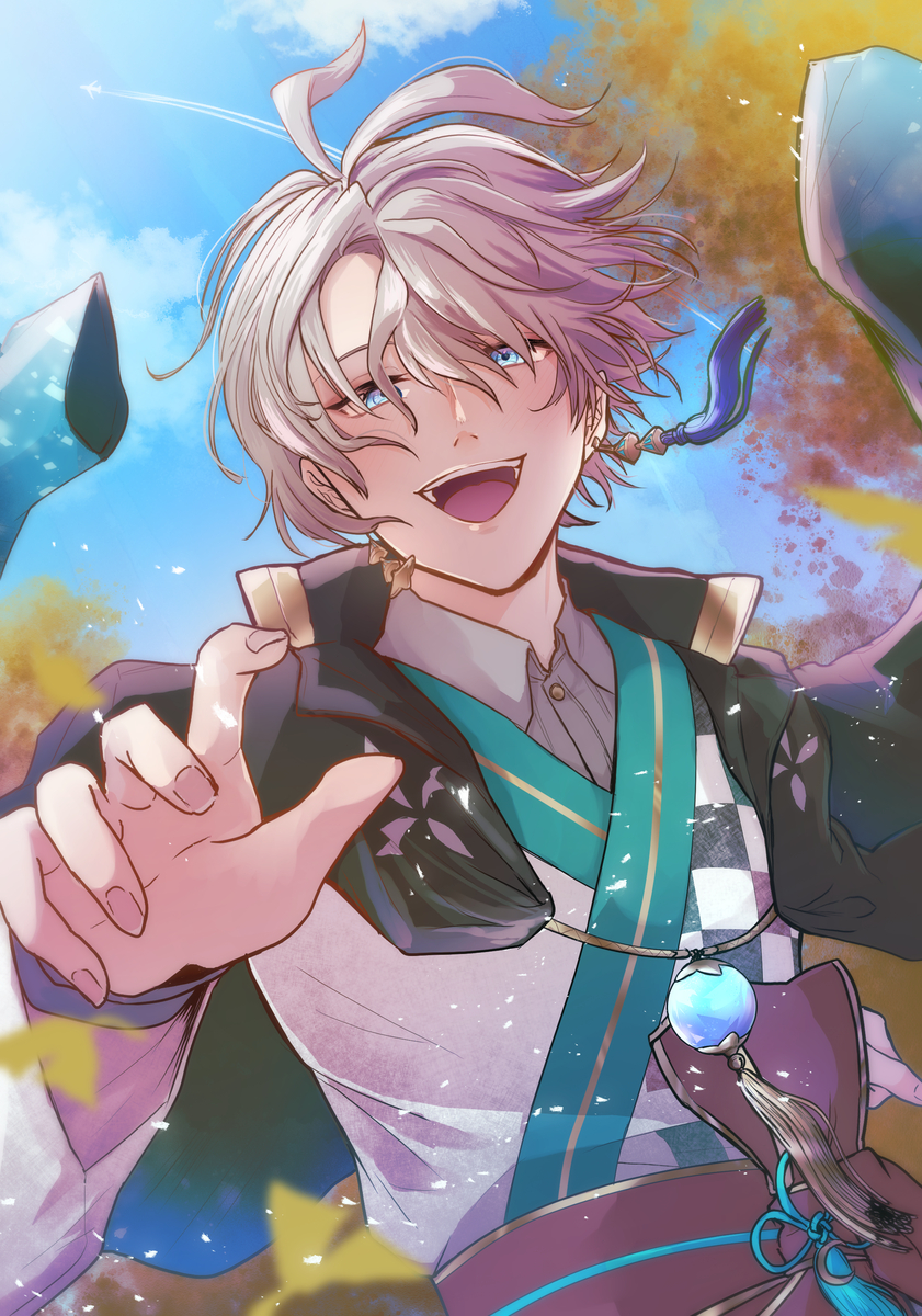 This is a pixiv picture whose title is お日様のような人へ.