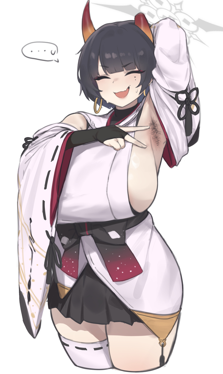 This is a pixiv picture whose title is ニヤ.