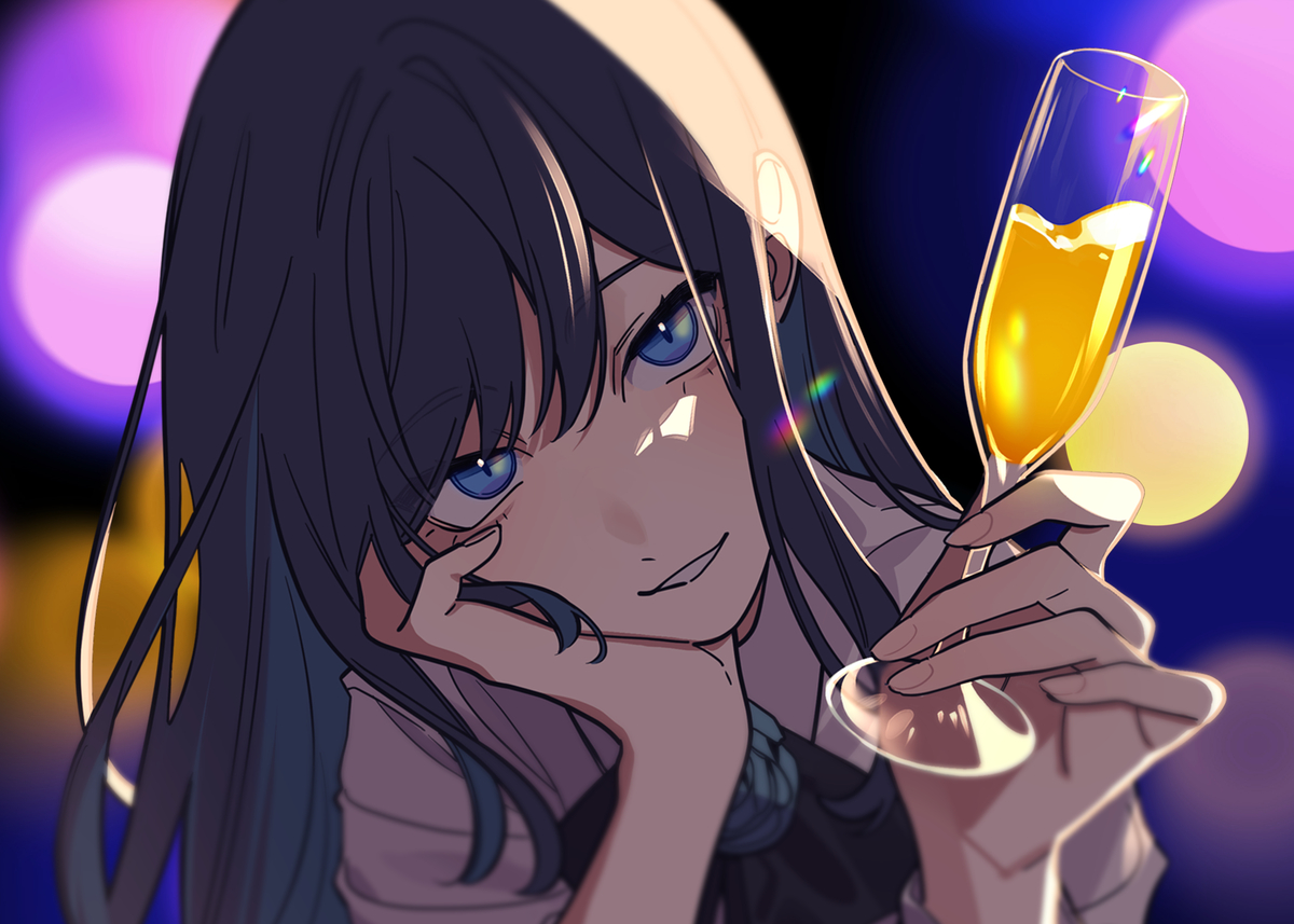 This is a pixiv picture whose title is 🍸️🍸️🍸️🍸️.