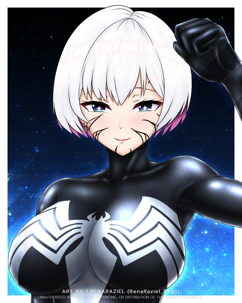 This is a pixiv picture whose title is 【NIKKE】リリーバイス┃Liliweiss.