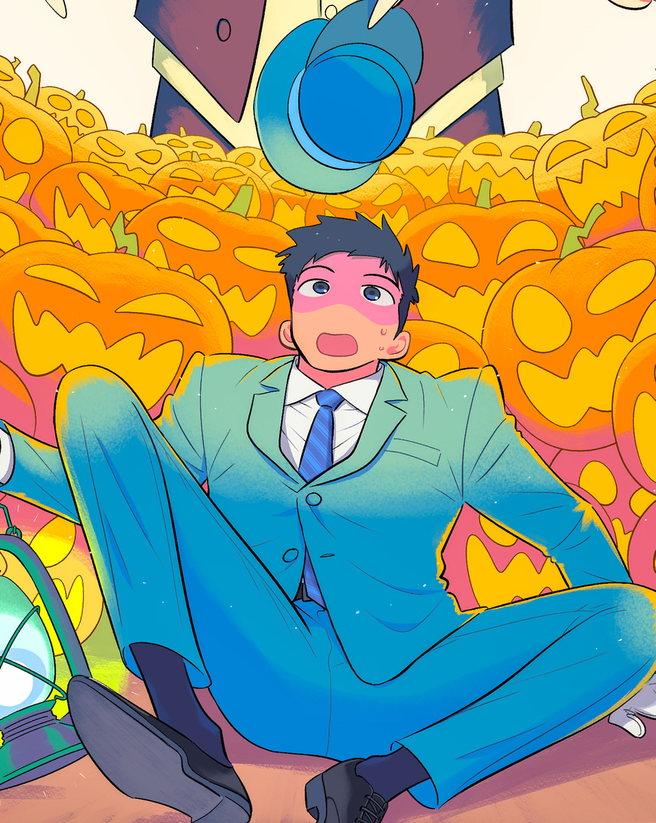 This is a pixiv picture whose title is ハロウィーン.