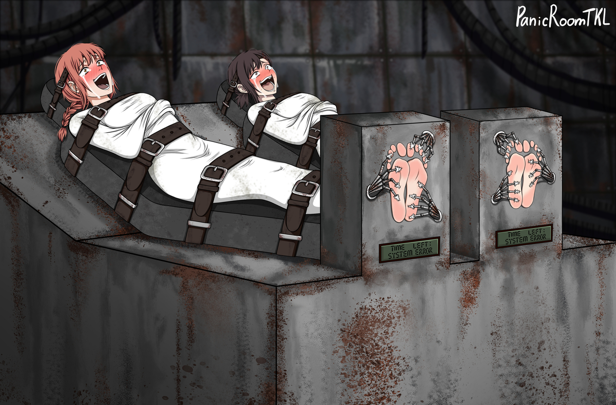 This is a pixiv picture whose title is Makima and Kobeni (Commission).