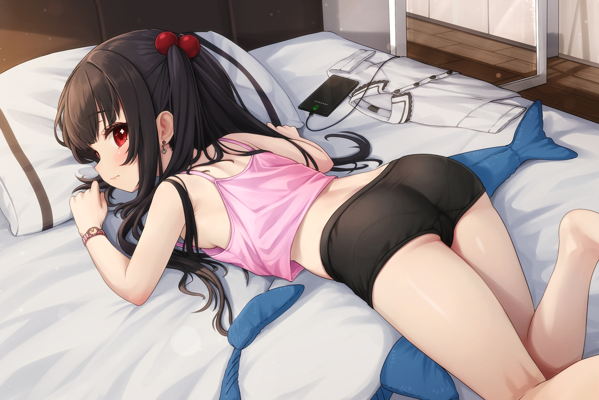 This is a pixiv picture whose title is Lulla Bedroom.