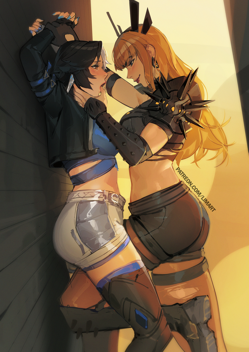 This is a pixiv picture whose title is Magick X Luna.