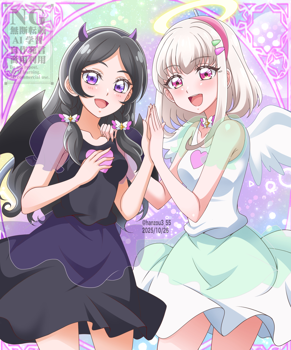 This is a pixiv picture whose title is プリメロハロウィン絵.