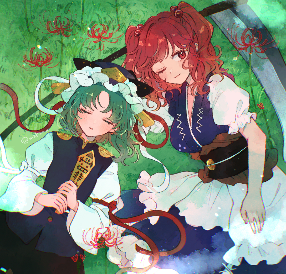 This is a pixiv picture whose title is すや.