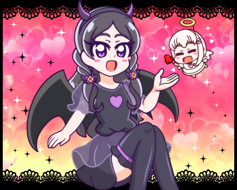 This is a pixiv picture whose title is 降臨☆でびる田中めろん♪.