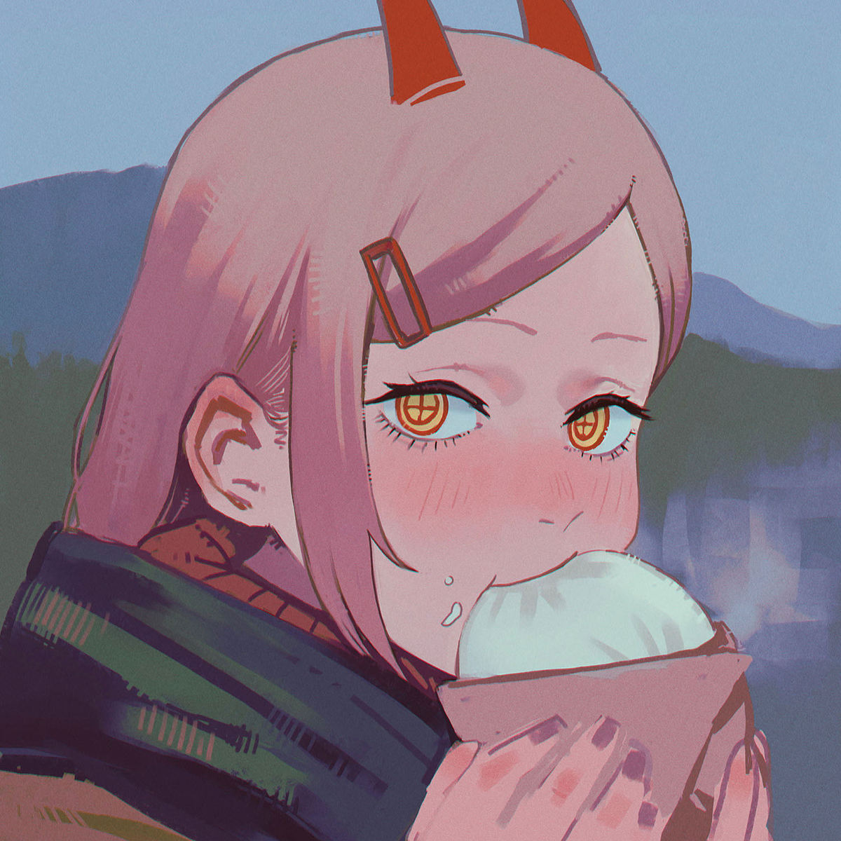 This is a pixiv picture whose title is power.