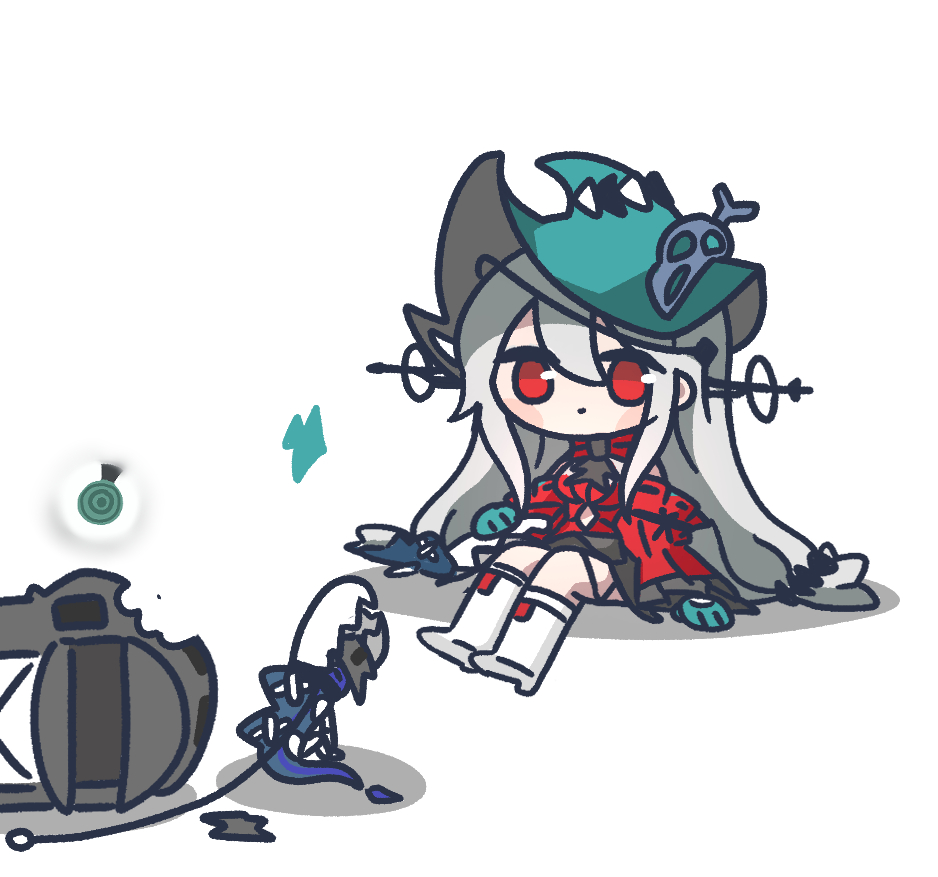 This is a pixiv picture whose title is 저희집 개는 물어요.