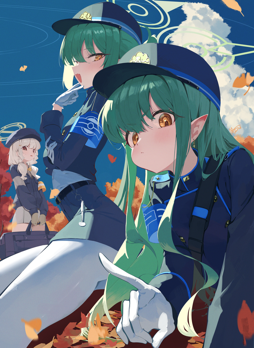 This is a pixiv picture whose title is ハイランダー.