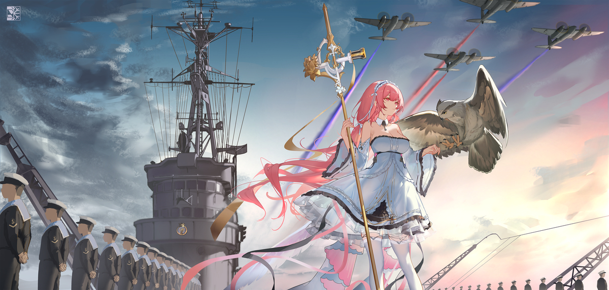 This is a pixiv picture whose title is HMS Perseus.