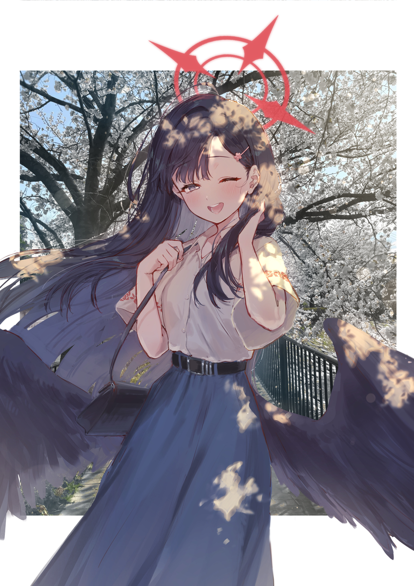 This is a pixiv picture whose title is 🌸🌸🌸.