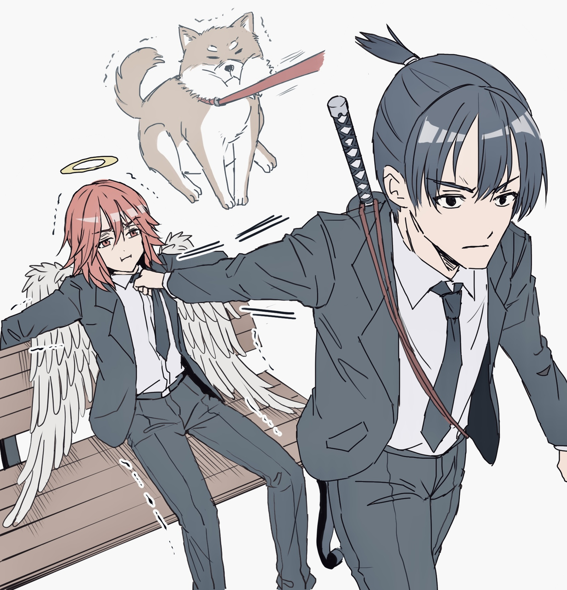 This is a pixiv picture whose title is 無題.