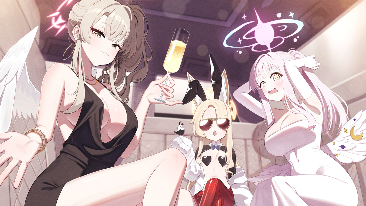 This is a pixiv picture whose title is 리무진 티파티.