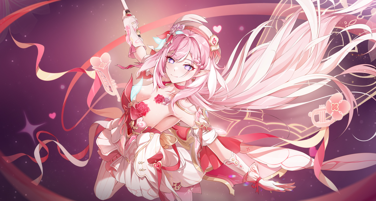 This is a pixiv picture whose title is Elysia.