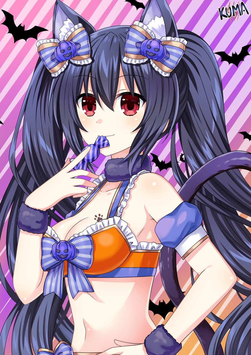 This is a pixiv picture whose title is Happy Halloween 2025 🎃.